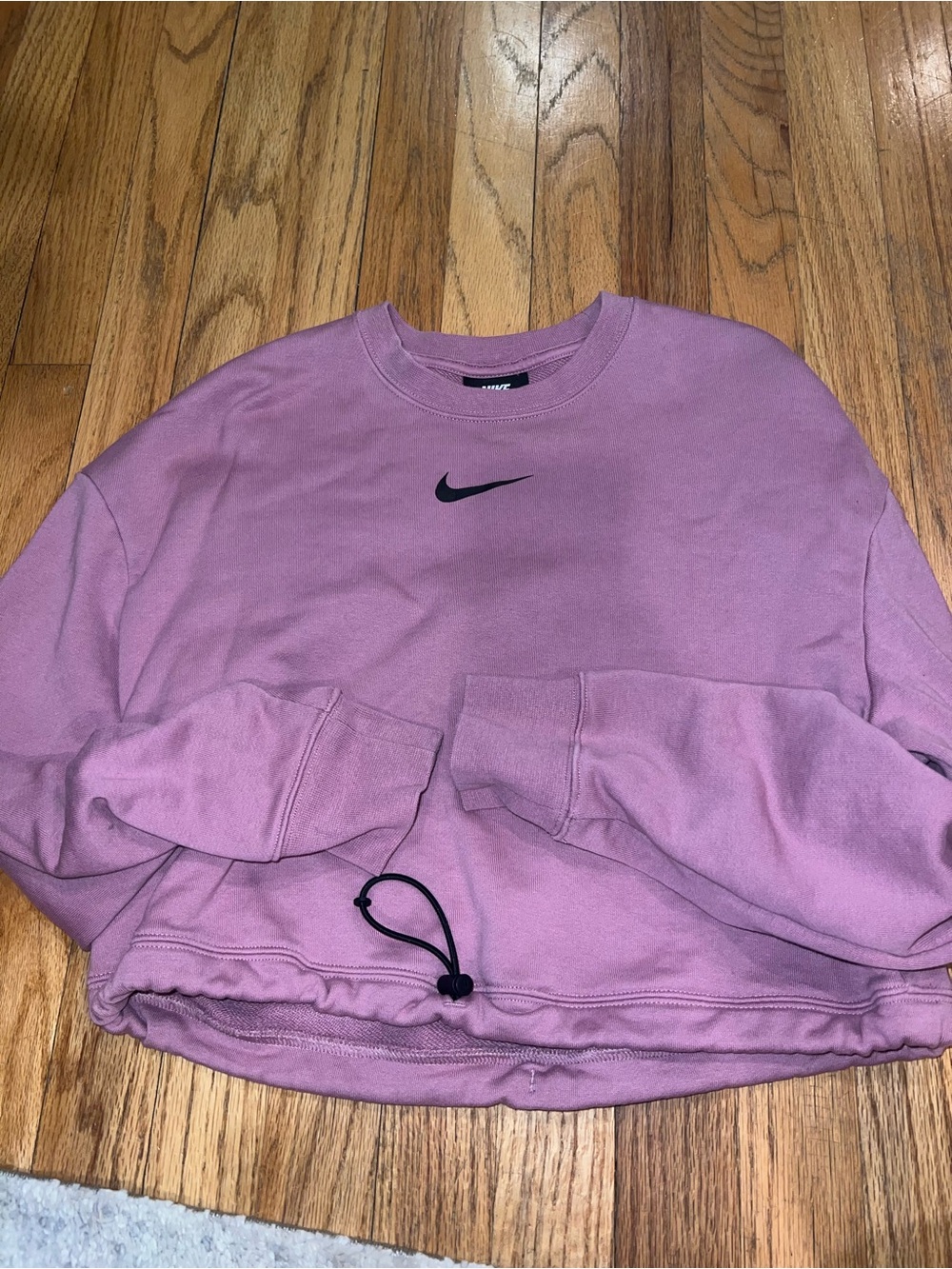 Nike Mauve Crewneck Sweatshirt with Swoosh Tag
